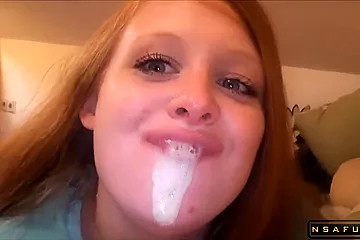 Blowjobs With Cum In Mouth Compilation - porn video