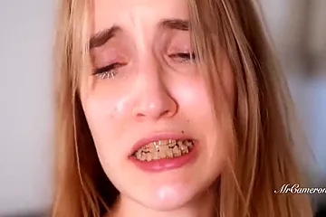 Polly Yangs - 19-year Old With Braces Has Perfect Dd Tits - porn video