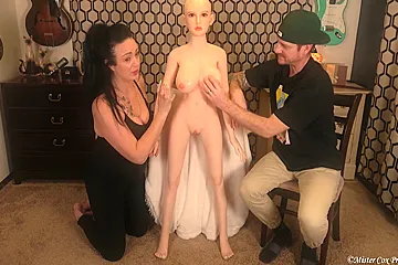 Introducing And Fucking Our New Japanese 18+ Silicone Piper From Super Love Doll With Lina Paige - porn video