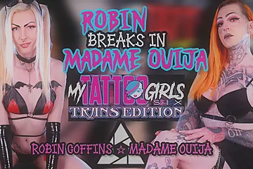 SARINAANDROBIN - Robin Coffins Breaks in Madame Ouija - porn video