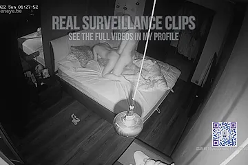 Camera in a married couples bedroom - porn video