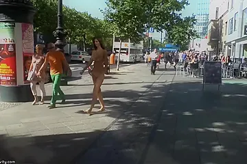 A Lonely Gal Bare In Berlin - porn video