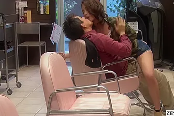 Ian Hanasaki And Hanasaki Ian In Jav Hair Salon Audacious Blowjob Subtitled - porn video