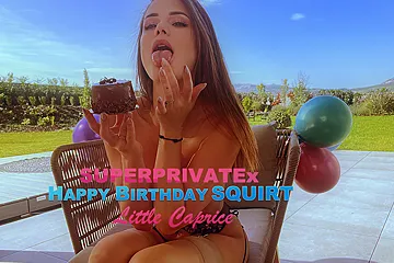 SUPERPRIVATEx Birthday Squirt Little Caprice - Little Caprice Dreams - porn video