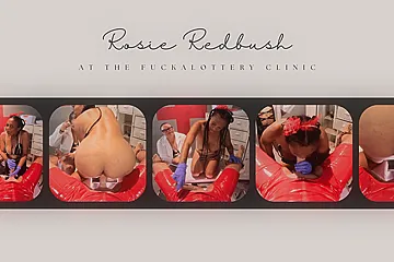 Nurse Rose Redbush At The Fuckalottery Clinic - porn video