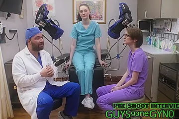 Luci Starr In The Cum Clinic Extraction #14 - Nurse Azra Iahmir & Virgin Nurse - porn video