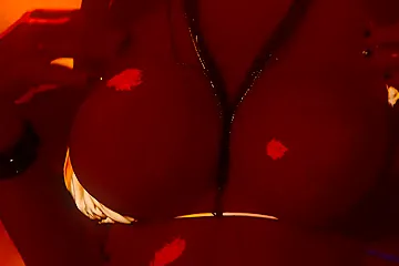 A very candid interview with a tall, big breasted blonde - porn video