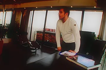 Strippers interviewed thoroughly by club owner - porn video