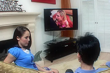 Slut stepdaughter seduces daddy with her dirty talking - porn video