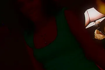 Beautiful blonde lesbian rides on her girlfriend's strapon - porn video