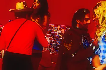 Sex shop fuck fest is finally under way - porn video