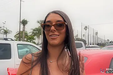 Aria Sloane In - Tall Brunette Teen Gets Her Pussy Drilled After A Golf Game (18+) - porn video