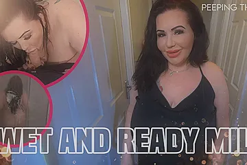 Mia Milf - Bbw Wet And Ready Poster - porn video