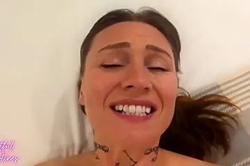 My Tenant Begged Me Not To Cum Inside Her, She Should Have Paid Her Rent! - porn video
