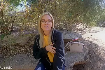 18+ - Nerdy Teen With Glasses Fucked Pov Style - Nerdy Glasses And Katie Kush - porn video
