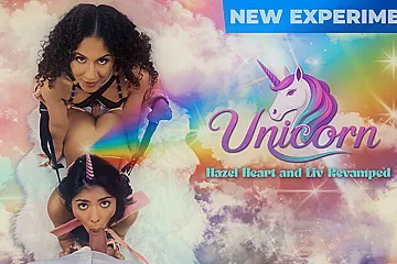 Liv Revamped, Hazel Heart And Dorian Del Isla - Concept: Submissive Little Unicorn - porn video