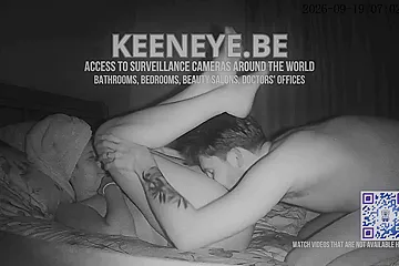 A couple is seen during a private moment on the bed - porn video