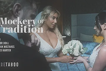 A Mockery Of Tradition - Megan Mistakes, Cyber Doll And Vince Karter - porn video