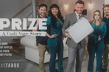 The Prize: A Story With Codi Vore, Tommy Pistol And Robby Apples - porn video