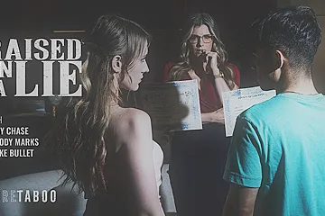 Raised On A Lie - Cory Chase, Melody Marks And Blake Bullet - porn video