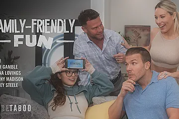 Bunny Madison, Leana Lovings And Seth Gamble - Friendly Fun - porn video
