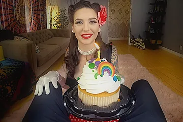 Rocky Emerson - Intimate Gift For Your Birthday; Beautiful Tattooed Pinup Pov - porn video