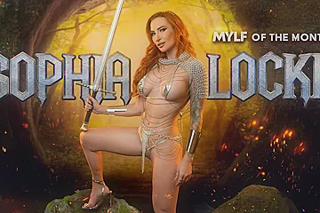 Sophia Locke In January Spotlight: Busty Maiden Is Ready For Battle - porn video