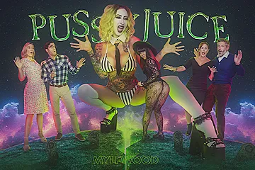 Pussyjuice (beetlejuice Parody) - Mini Dress, River Lynn And Lily Lane - porn video