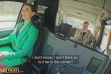 Guy & More Backseat Blowjob Then Hard Sex With Lady Gang - porn video
